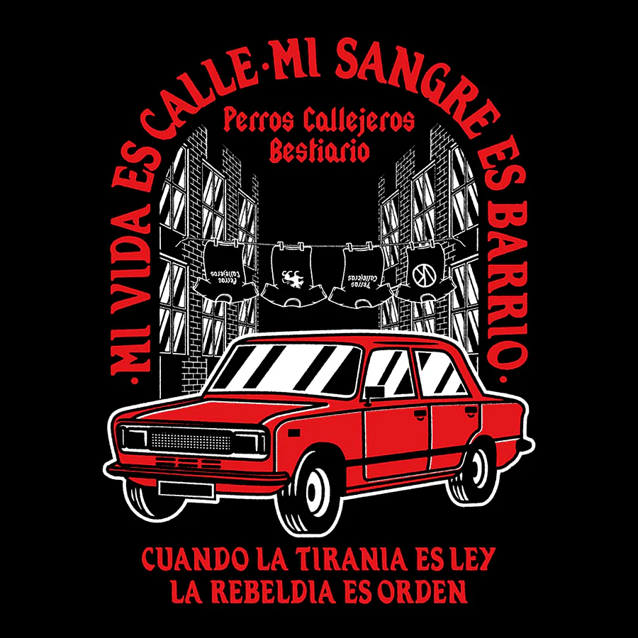 Camiseta Bestiario X Perros Callejeros - Image 5