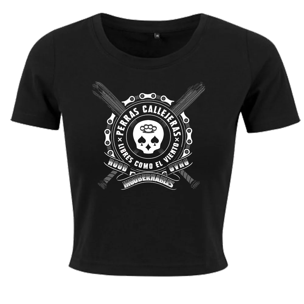 Camiseta Crop Hood Mujer - Image 6