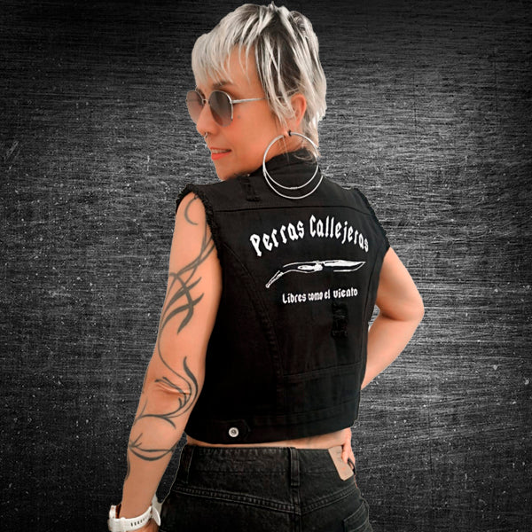 Chaleco vaquero bordado - Image 7