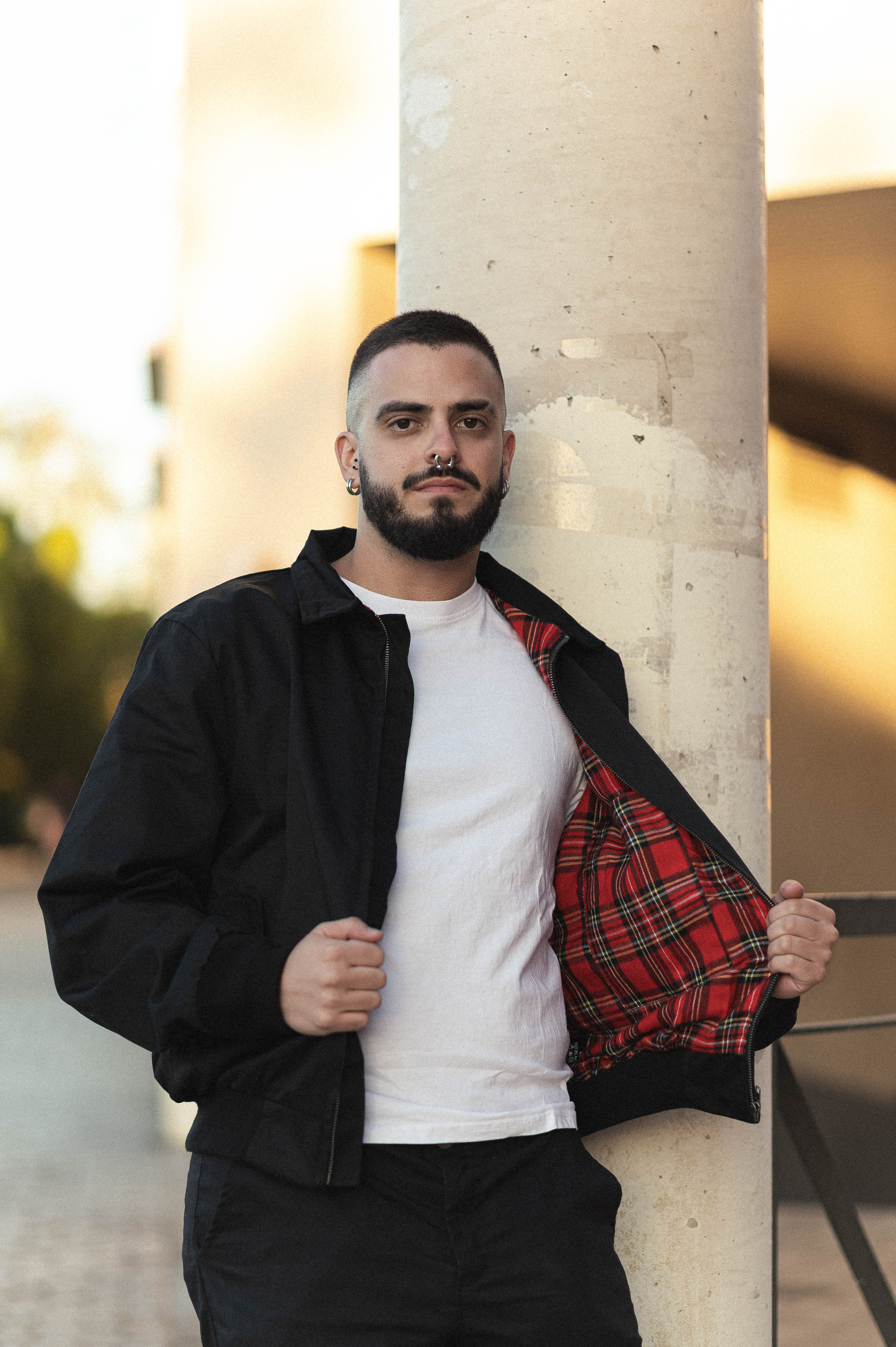 Chaqueta estilo Harrington bordada - Image 5