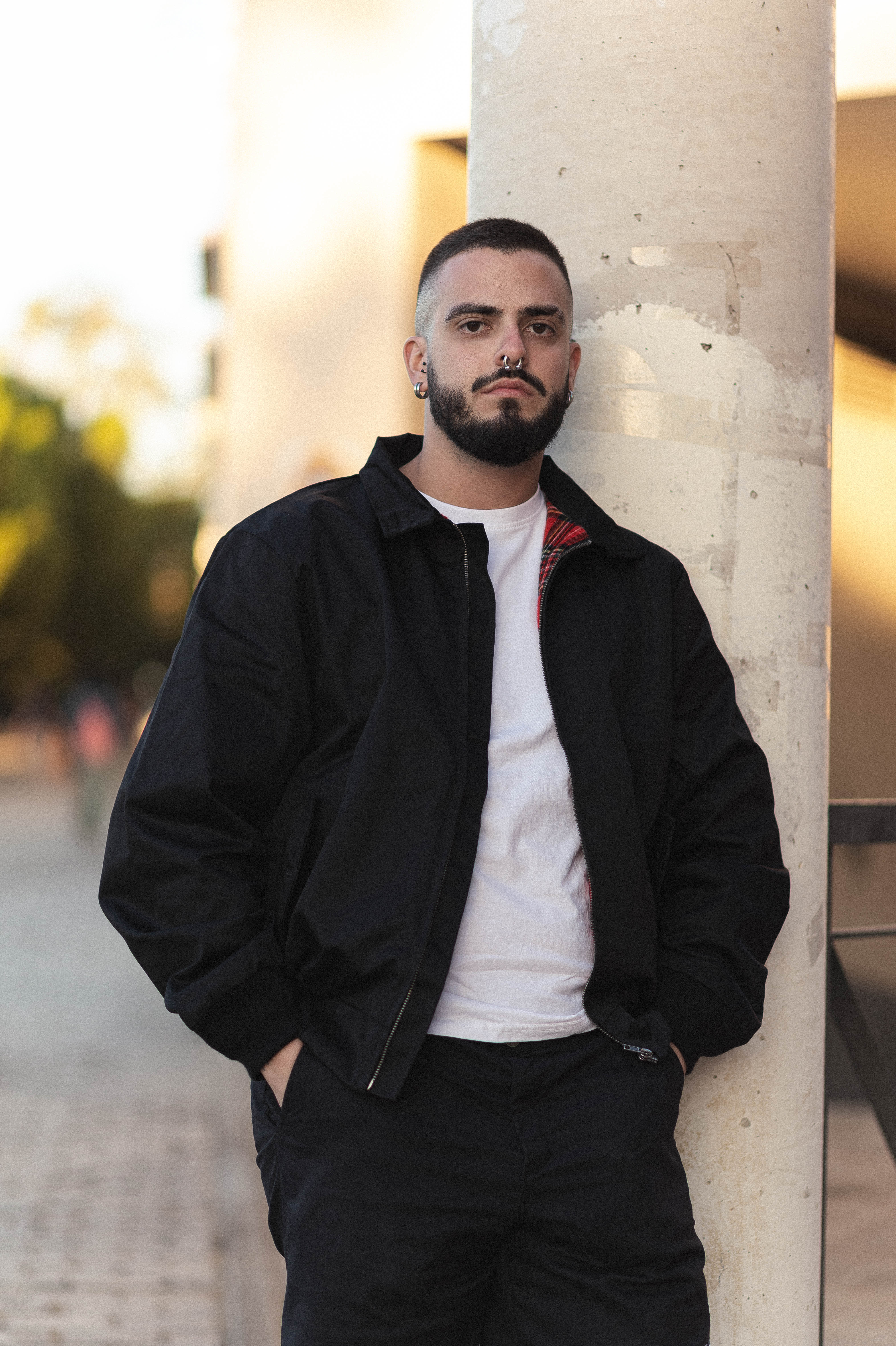 Chaqueta estilo Harrington bordada - Image 7