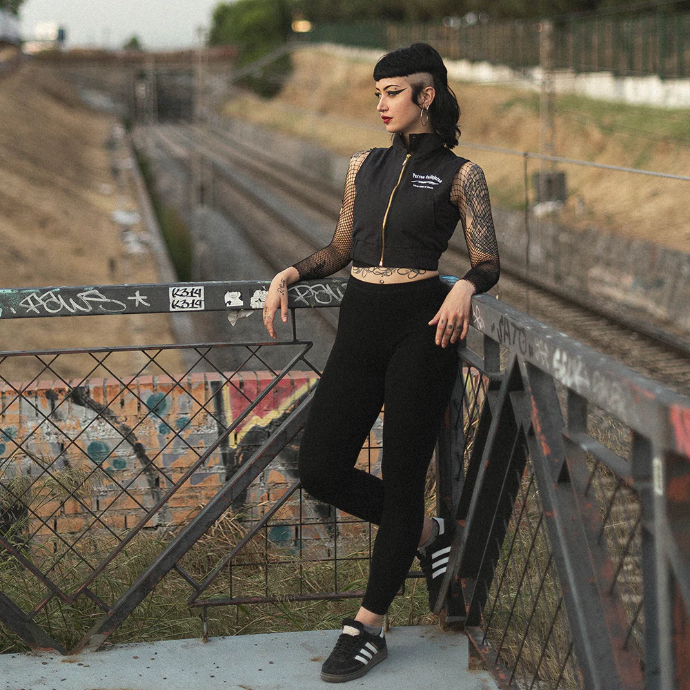 Chaleco CropTop Harrington - Image 5