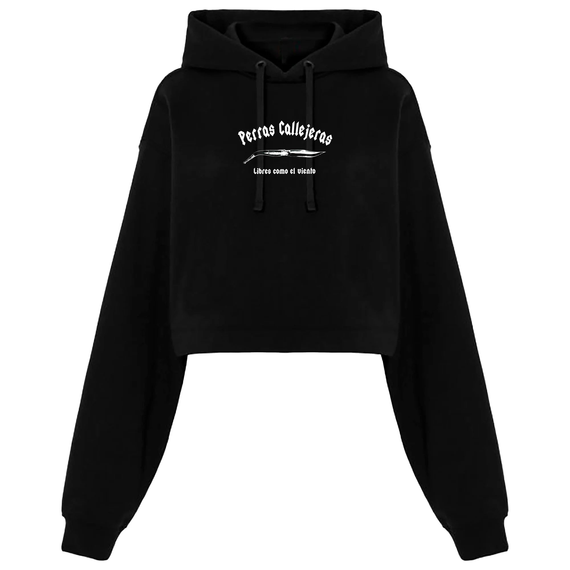 Sudadera CROP TOP Oversize Bordada - Image 4